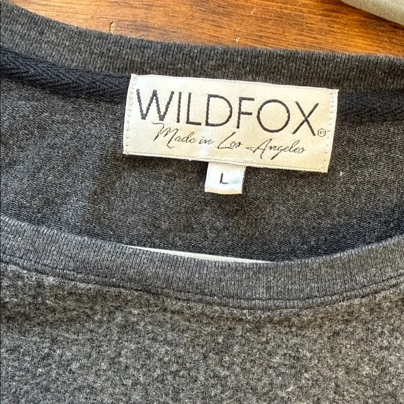 Wildfox Charcoal “Candy is dandy but liquor is quicker” sweatshirt. Large. - Picture 3 of 9